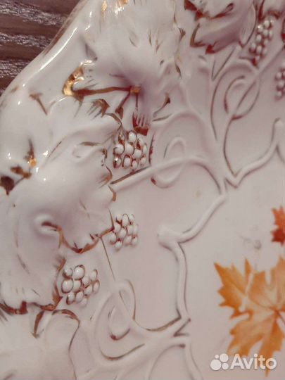 Виноградная лоза, фарфор. Дулево 1959г