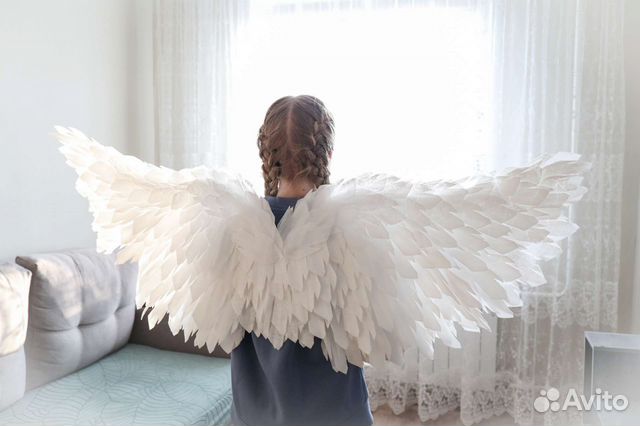 Крылья ангела белые