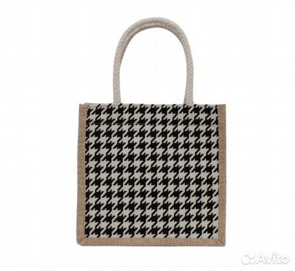 Сумка шоппер холщевая