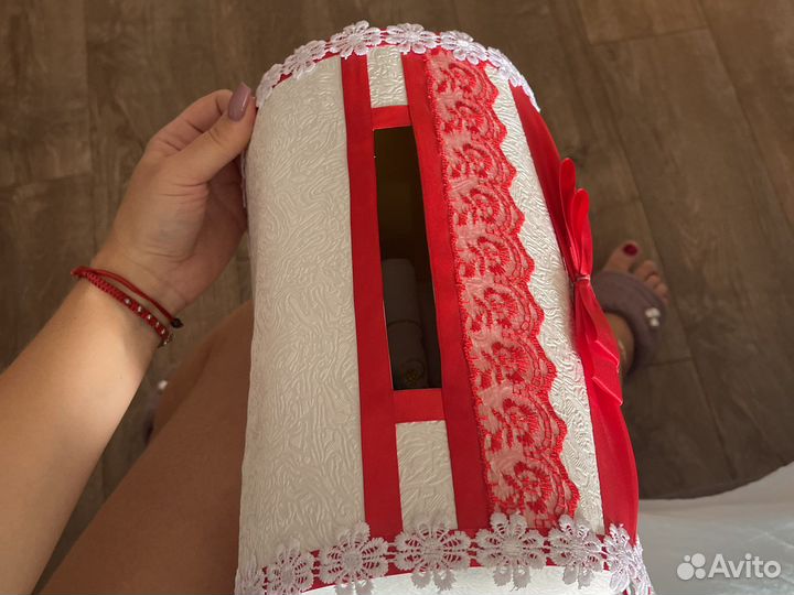 Свадебный сундук для денег