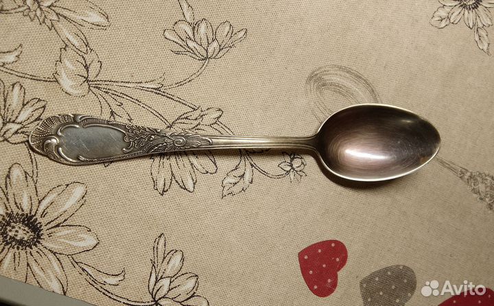 Ложка мельхиор столовая СССР, чайная СССР