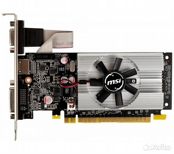 Видеокарта MSI GeForce 210 LP 1GB (N210-1GD3/LP)
