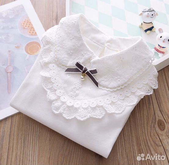 Блузка школьная девочке