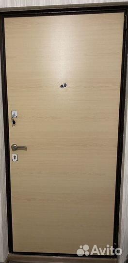 Дверь входная металлическая от застройщика