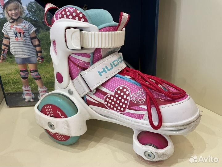Детские роликовые коньки Hudora 30-33