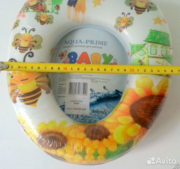 Детский адаптер туалетный мягкий 