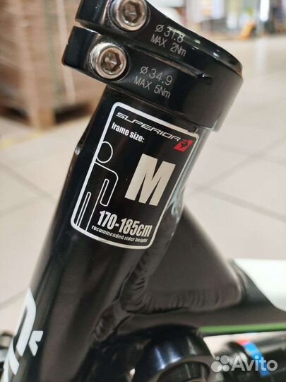 Рама двухподвес 29 Superior Skoda, аморт RockShox