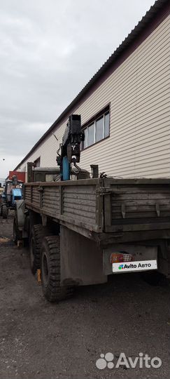 Бортовой грузовик Урал 4320 с КМУ Kato, 1986