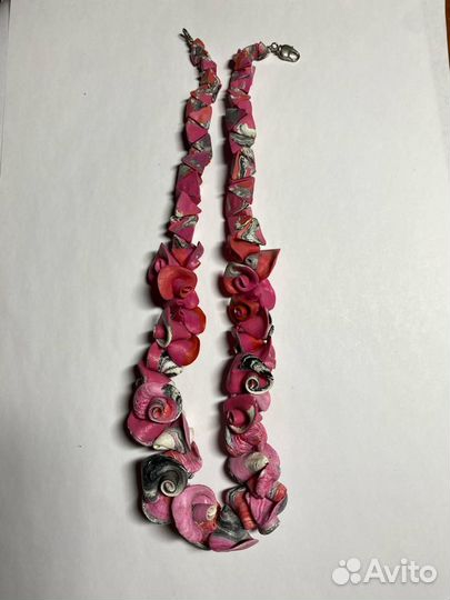 Бусы из дерева