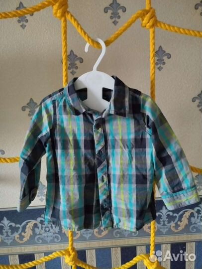 Рубашка на мальчика 80