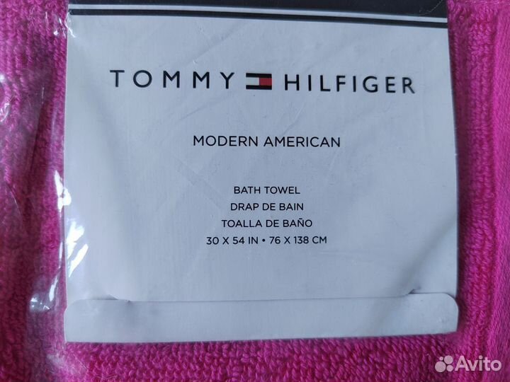 Банное полотенце Tommy Hilfiger 76*138 см