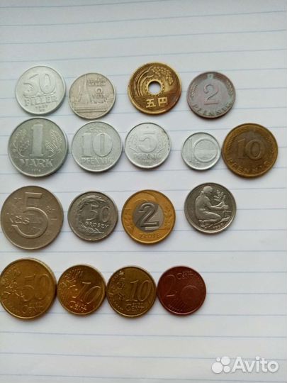 Иностранные монеты