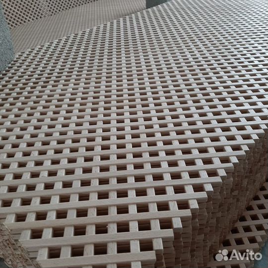 Декоративная решетка, Решетка из дерева