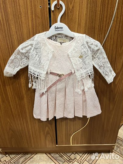 Платье для девочки 86-92