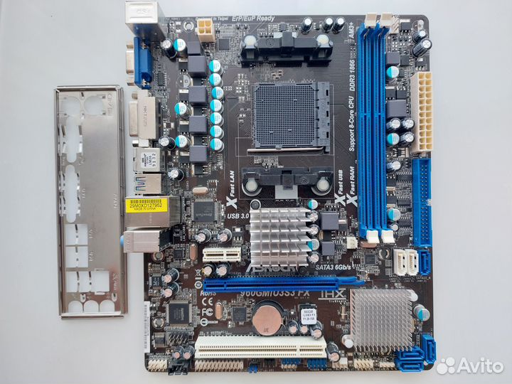 Мать AM3+ ASRock 960GM/U3S3 FX