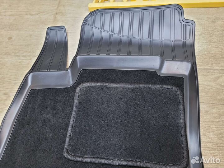 Коврики 3D Lux в салон Mitsubishi Outlander XL