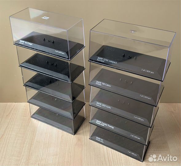 Боксы для моделей Minichamps 1:43