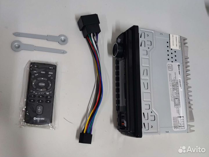 Магнитола Bos-Mini 838, DSP процессор,цветомузыка