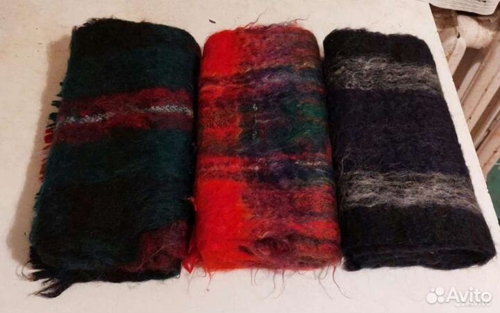 Плед шерсть,шарфы мохер