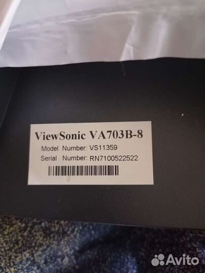 Монитор viewsonic