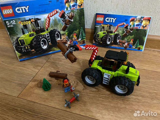 Lego City 60181 Лесной трактор