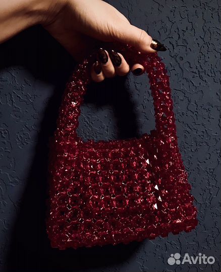 Сумка из бусин