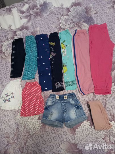 Вещи пакетом для девочки 104-110