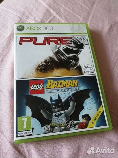 Pure/Lego Batman bundle xbox 360