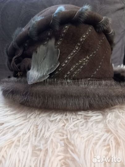 Шляпа женская зимняя