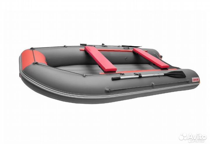 Лодка пвх Gladiator E380 PRO темно-синий