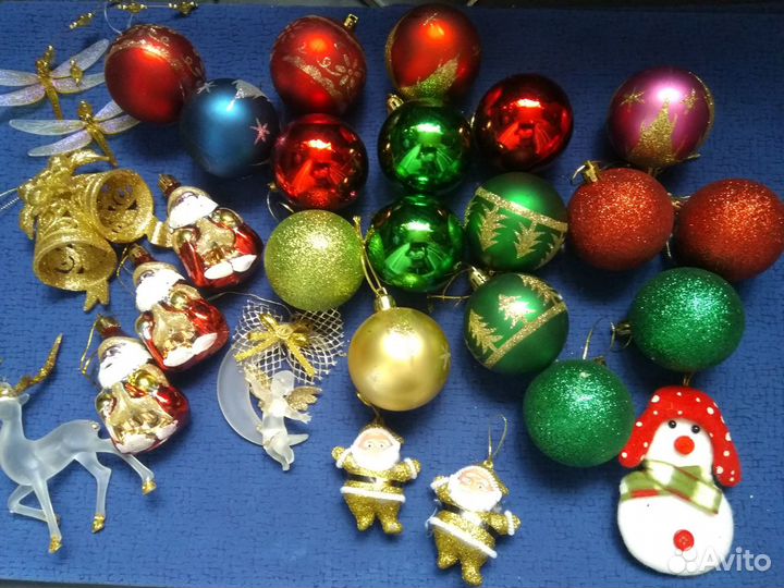 Елочные украшения пакетом