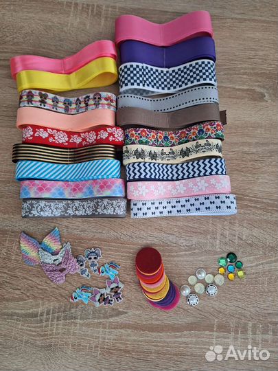 Набор лент для бантиков, рукоделия