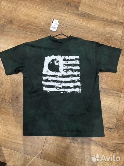 Футболка carhartt wip s/s chromo t-shirt treehouse