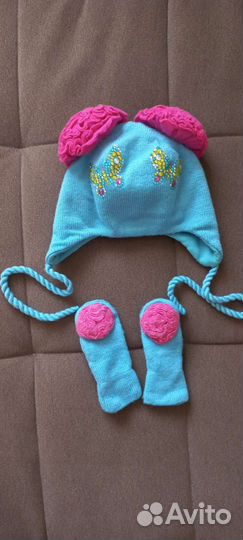 Шапка демисезонная для девочки