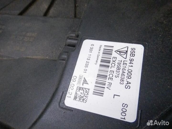 Фара левая Porsche Macan