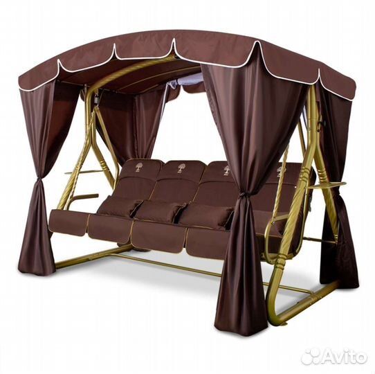 Садовые качели Корона класса люкс