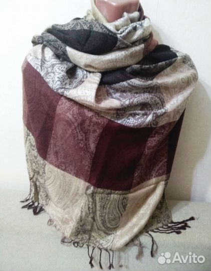 Палантин размер 198х70 см (новый)