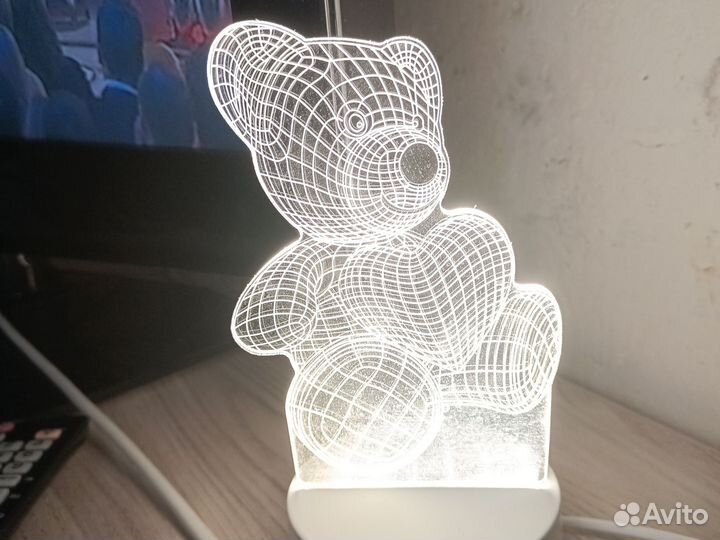 3d светильник