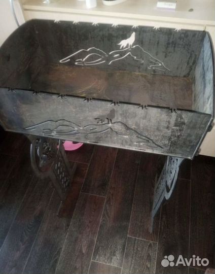 Мангал разборный 4мм