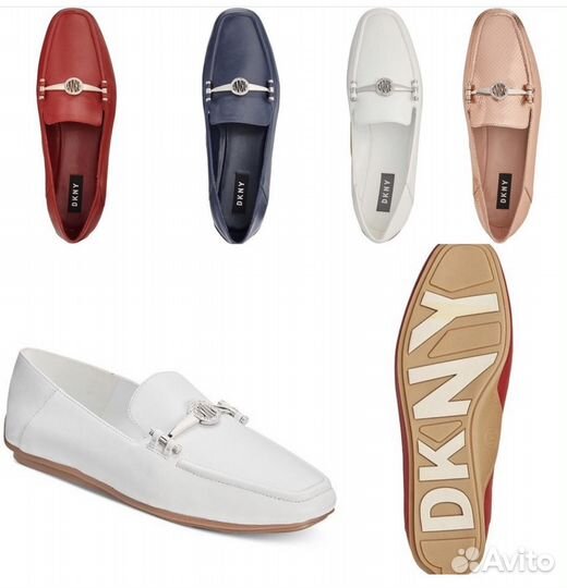 Мокасины dkny, оригинал 6,5
