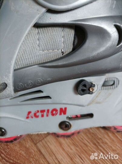 Роликовые коньки детские раздвижные