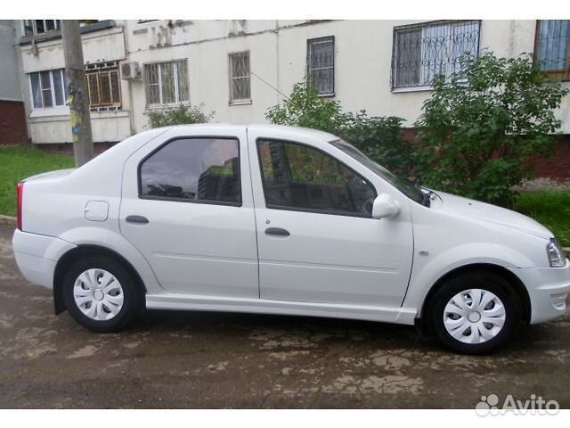 Крыло правое Рено Логан 09-14 в цвет 369 белый лед