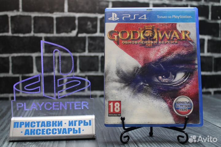 God of War PS4 диск лицензия