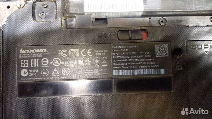 Ноутбук Lenovo g50-45