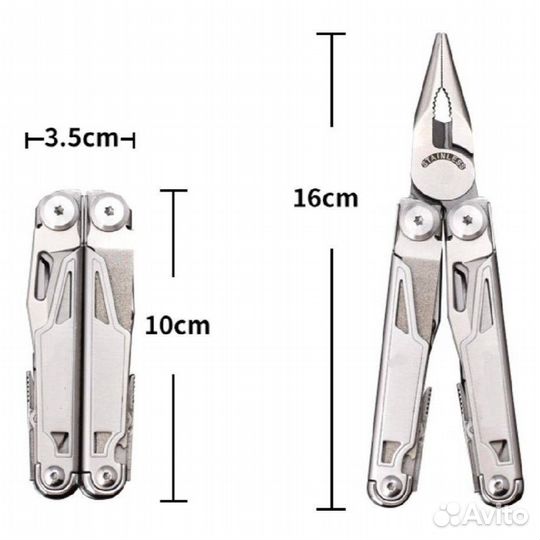 Мультитул Daicamping DL1 (аналог Leatherman Surge)