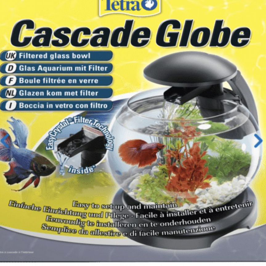 Аквариум Tetra Cascade Globe 6,8 л б/у