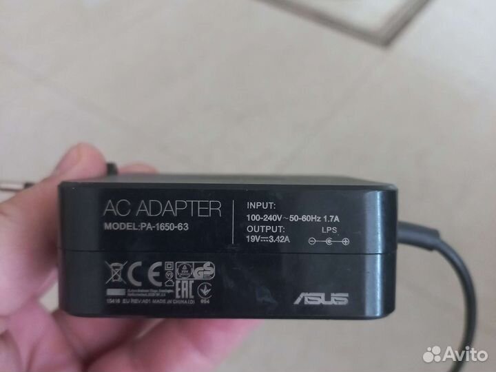 Блок питания для ноутбука asus 19v