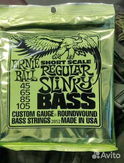 Струны для бас-гитары Ernie Ball 2852 Nickel Wound