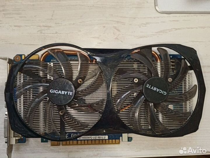 Видеокарта gtx 550 ti