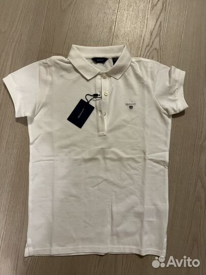 Поло для девочки gant